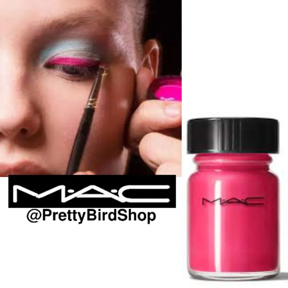 Sale! MAC PROCESS MAGENTA Acrylic Face & Body Paint NIB eyeliner PRICE FIRM